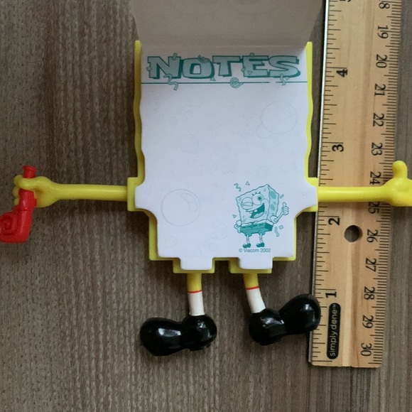 Vintage 2002 SpongeBob SquarePants Notepad figure Nickelodeon cartoon sponge bob - Picture 3 of 6